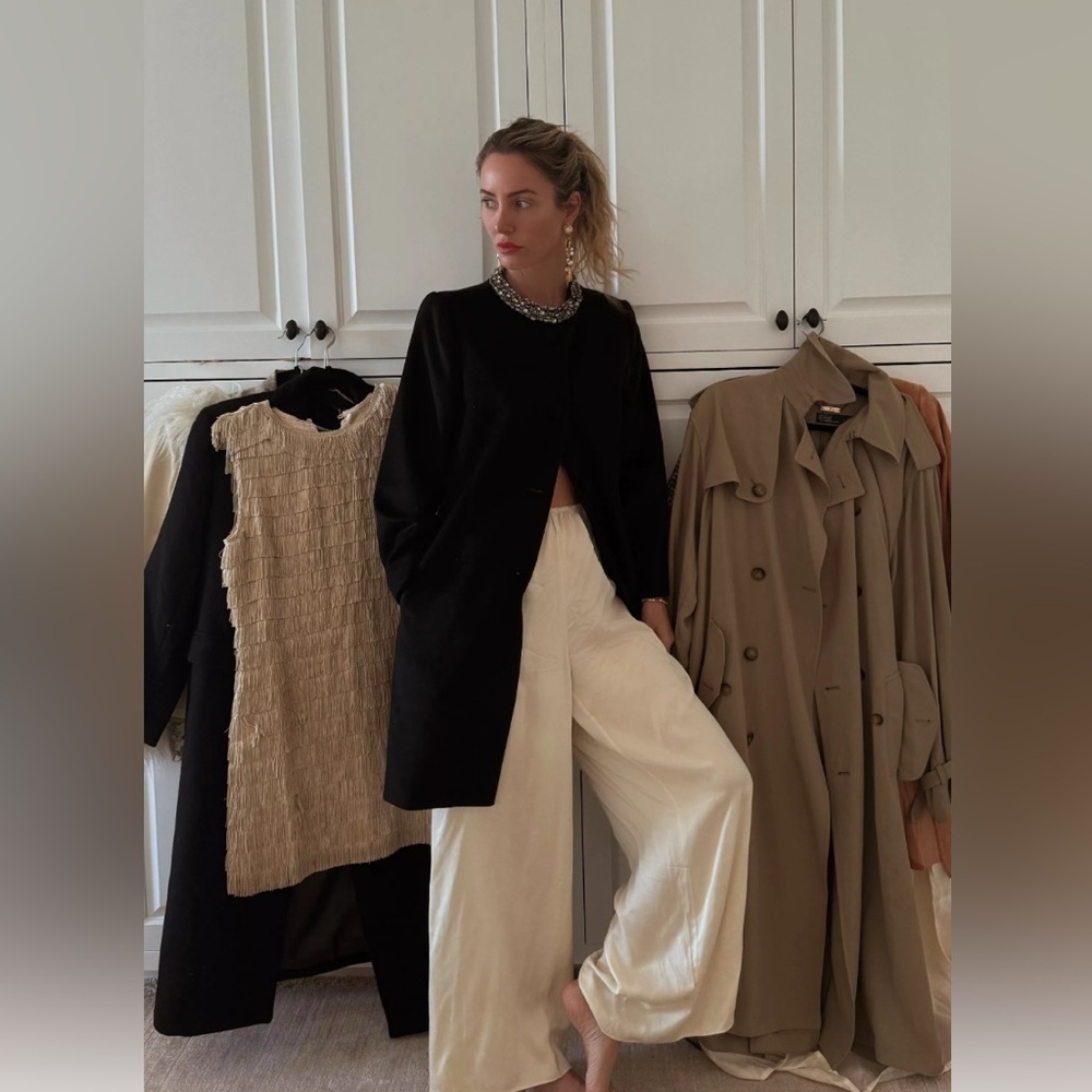 DÔEN Heirloom Annemarie Cashmere Blend Coat NWT